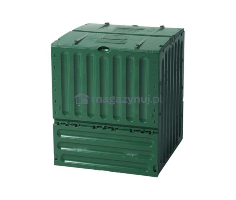 Pojemnik do segregacji odpadów na kółkach (zielony, pojemność 100 l)