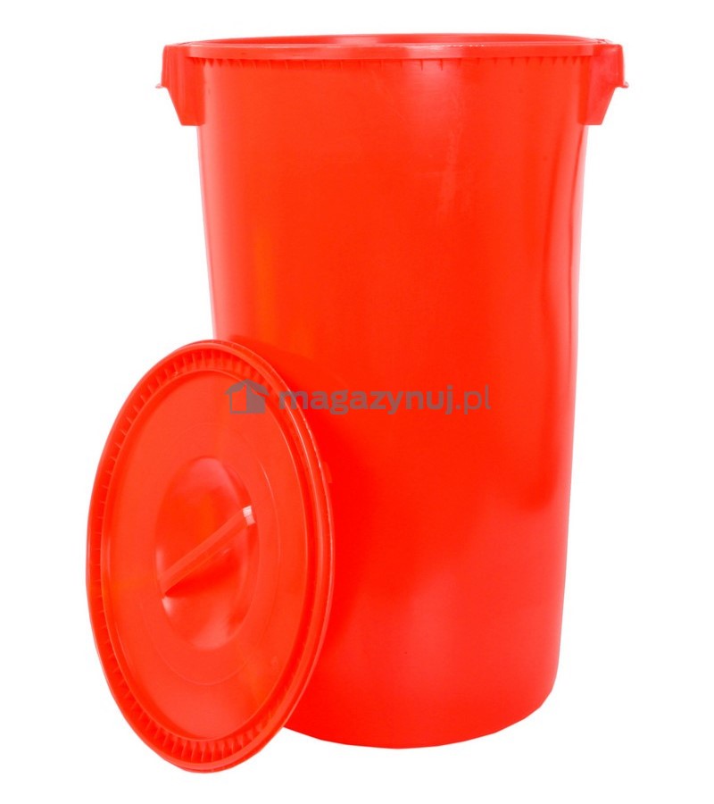 Plastikowy pojemnik zbiorczy na odpady medyczne 60l (komplet - 60 szt./1 paleta)