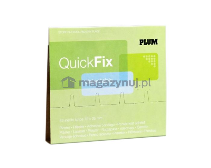 QuickFix, plastry wykrywalne 45 szt