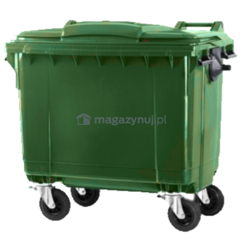Pojemnik do segregacji odpadów na kółkach (pojemność 660 l)